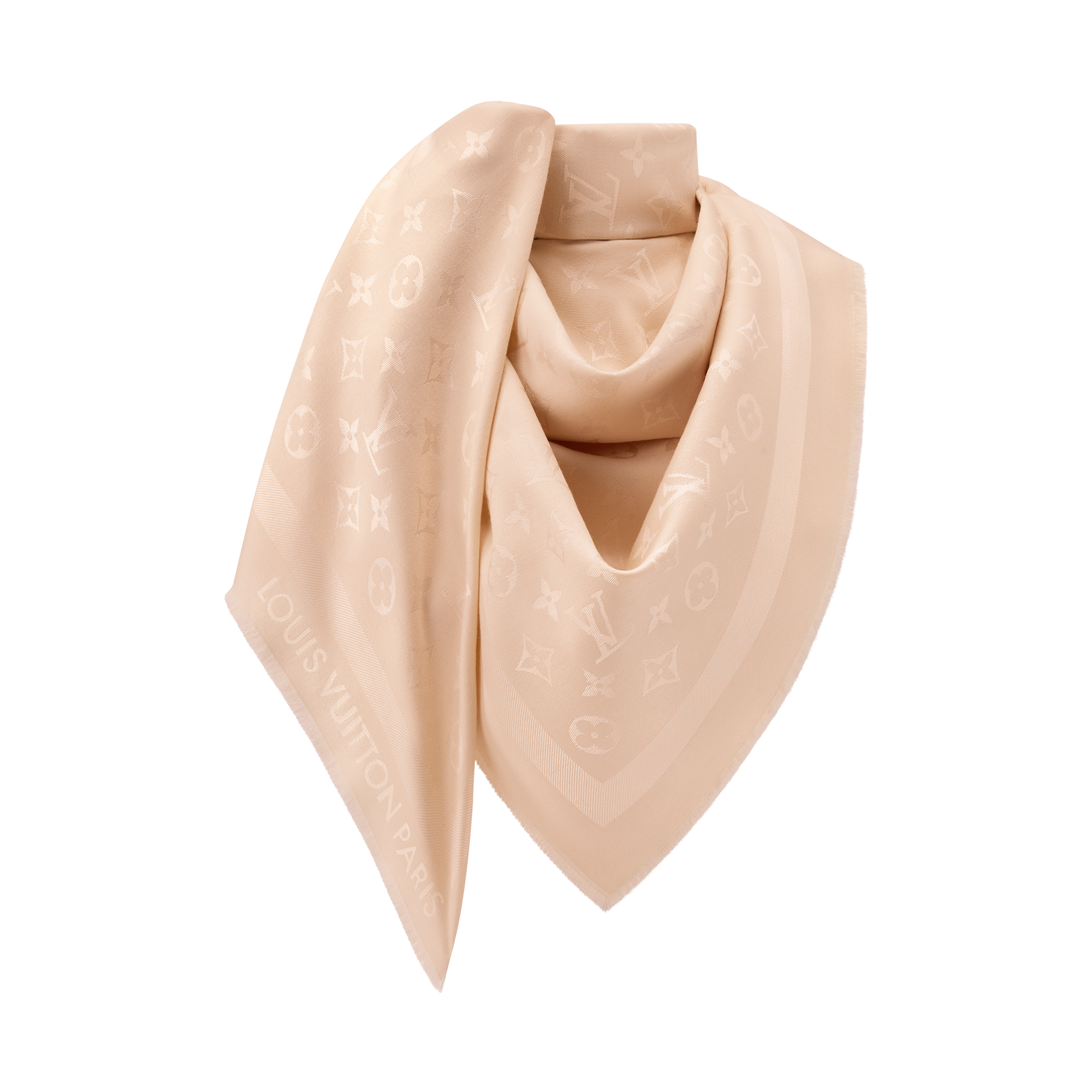 LOUIS VUITTON アイボリー ストール Beige - Accessories for Women | Louis Vuitton India